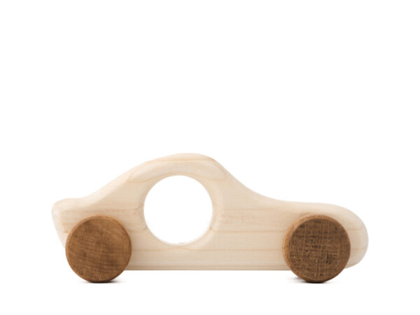 Autíčko Filípek dřevěná hračka na kolečkách 2