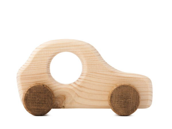 Autíčko Štepánek dřevěná hračka na kolečkách 2